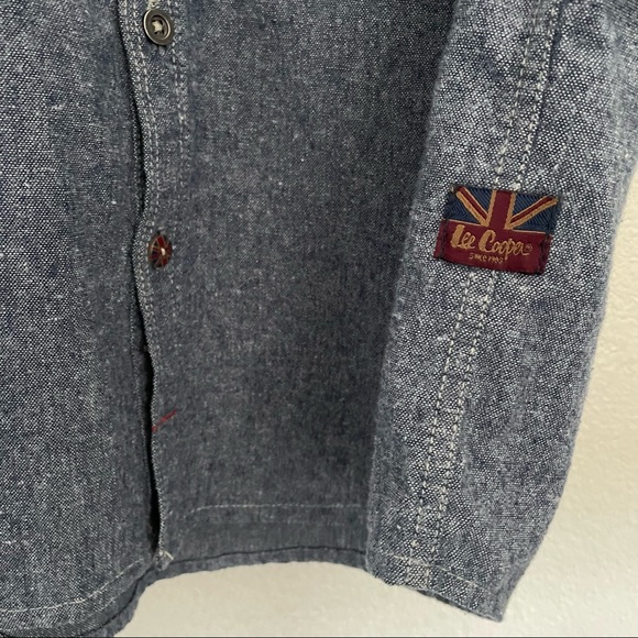 Lee Cooper Denim Jean Button Shirt - Picture 6 of 6